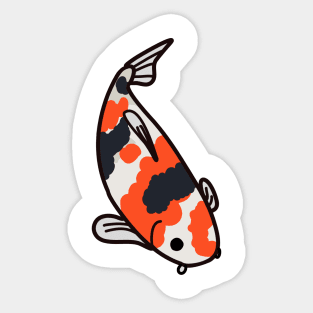 Cute Koi Fish Sticker